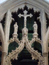 Detail in Great Bardfield Church. 