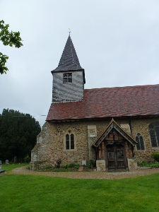 The tower of Great Totham Church. 