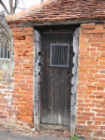 Old lock-up in Bradwell on Sea. 